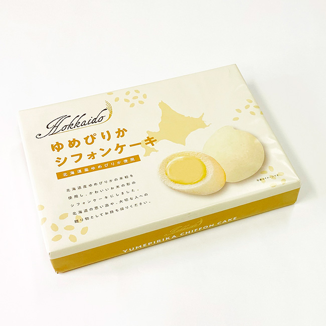 ゆめぴりかシフォンケーキ